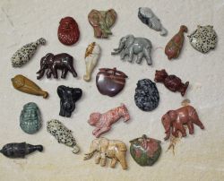 Edelstein Mix - Magnet - Tiere Figuren - 10 St. - Sonderpreis