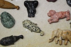 Edelstein Mix - Magnet - Tiere Figuren - 10 St. - Sonderpreis