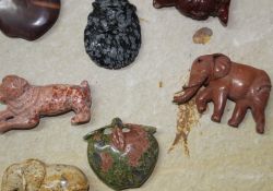 Edelstein Mix - Magnet - Tiere Figuren - 10 St. - Sonderpreis