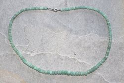 Smaragd - Rondelle - 4-8mm - 45cm - Edelstein Kette