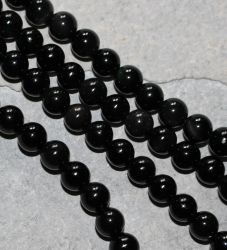 Regenbogen Obsidian - Kugel - 6mm - Kettenstrang