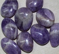 Amethyst - Trommelsteine - Jumbo - 500 Gramm
