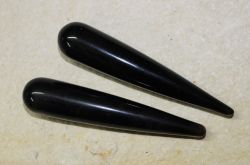 Obsidian - Massagegriffel - 9cm - 1 St�ck