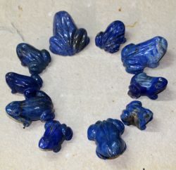 Frosch Tier Figur - Lapis - 40-60mm - 10 St�ck