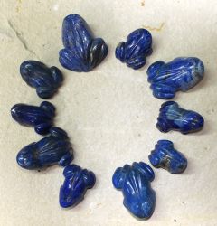 Frosch Tier Figur - Lapis - 40-60mm - 10 St�ck