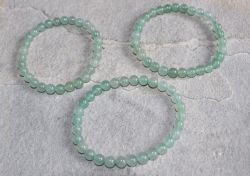 Aventurin - Kugel - 6mm - Armband Elastik - 3 St�ck