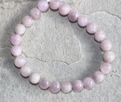 Kunzit - Kugel - 8mm - Armband Elastik - 1 St�ck