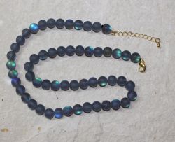 Mermaid Glass - Kugel - 8mm - Kette - 1 St�ck