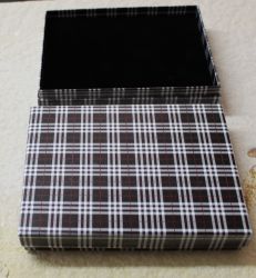 Geschenkverpackung mit Einsatz - 16 x 12 x 3 cm - 4 St�ck