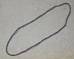Trauben Chalcedon - Kugel - 2,5-3mm - Edelstein Kette - 1 St�ck