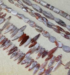 Mystic Chalcedon - Kettenstr�nge - Mix -7 St�ck - SONDERPREIS