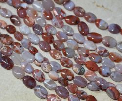 Mystic Chalcedon - Oval - 13x10mm - Kettenstrang - 1 St�ck