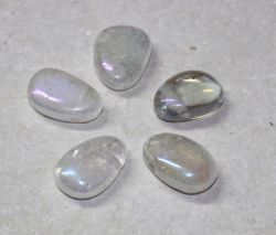 Angel Aura - Trommelsteine gebohrt - Anh�nger - 5 St�ck