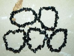 Onyx - Splitter - Armband Elastik - 5 St�ck