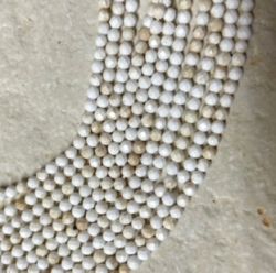 Magensit - Kugel - facettiert - 3mm - Kettenstrang