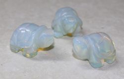 Schildkr�te - Opalith - Tier Figur - 4 cm - 1 St�ck