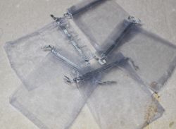 Organza Zugbeutel - 11 x 12cm - 100 St�ck