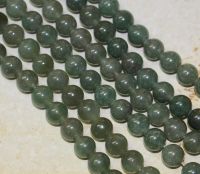 Jade Kanada - Kugel - 8mm - Kettenstrang