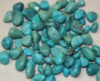 T�rkis - Trommelsteine - 250 Gramm