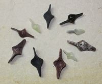 Edelstein Mix - Twist - Anh�nger gebohrt - 3 St�ck