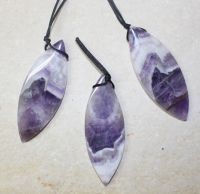 Amethyst - Navette Freeform - Anh�nger gebohrt - 1 St�ck
