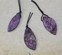Purpurit - Freeform - Anh�nger gebohrt - 1 St�ck