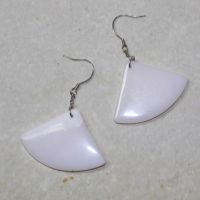 Anden Opal pink - Freeform - 45-50mm - Ohrh�nger - Silber -