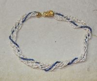 S��wasserperlen - Reiskorn - 6fach- Kette - 1 St�ck