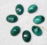 Malachit - Cabochon - 18x13mm - 4 St�ck - Restposten