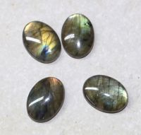 Labradorit - Cabochon - 18x13mm - 4 St�ck - Restposten