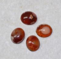 Feueropal - Cabochon - 12x10mm - 4 St�ck - Restposten