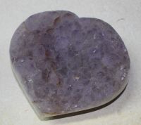 Amethyst - Herz - 15x13cm - Einzelst�ck