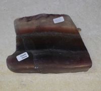 Fluorit - Scheibe anpoliert - 13x10cm - Einzelst�ck
