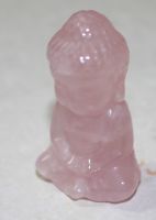 Rosaquarz - Buddha Figur - 5cm - 1 St�ck