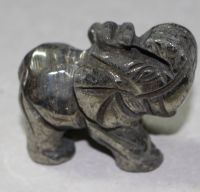 Elefant Tier Figur - Pyrit - 5cm -  1 St�ck
