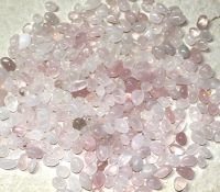 Rosaquarz - Trommelsteine Mini - 5-8mm - 1kg