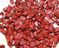 Jaspis rot - Trommelsteine Mini - 5-8mm - 1kg