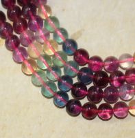 Fluorit - Kugel - 8mm - Kettenstrang