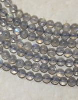 Labradorit - Kugel - 4mm - Kettenstrang