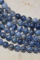 Cyanit - Kugel - 8mm - Kettenstrang