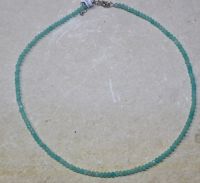 Amazonit - Rondelle - facettiert - 4mm - 45cm - Kette