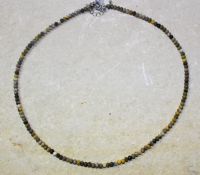 Jaspis - Rondelle - facettiert - 4mm - 45cm - Kette