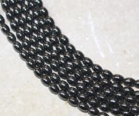 H�matit - Reiskorn - 5x3mm - Kettenstrang