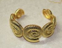 Armband - Ammonit - Metall goldfarbig - 3 St�ck