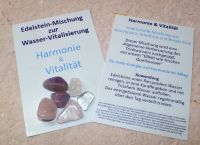 Wasser-Vitalisierung Edelsteine - Harmonie & Vitalit�t -  5 St.