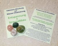 Wasser-Vitalisierung Edelsteine - Entspannung & Stressabbau 3 St