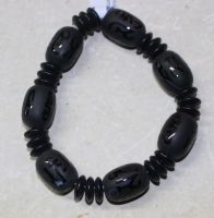 Achat - 10-14mm - Fancy Armband Elastik - 1 St�ck
