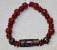Achat - 8-10mm - Fancy Armband Elastik - 1 St�ck