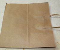 Geschenktragetasche - Papier braun - 28x28cm - 50 St�ck