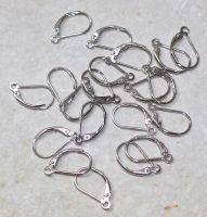 Ohrschmuck Brisur - 15mm - Sterling Silber - 20 St�ck
